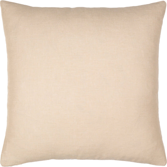 Linen Solid Pillow - 19229 by Livabliss in null. Made from front: 100% linen, back: 100% linen in a modern style.