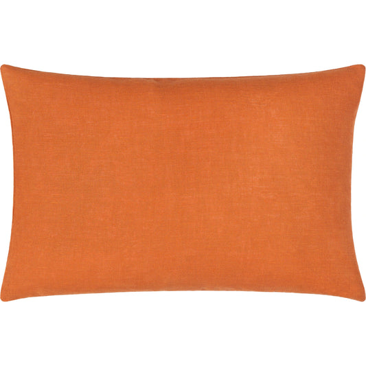 Linen Solid Pillow - 19229 by Livabliss in null. Made from front: 100% linen, back: 100% linen in a modern style.