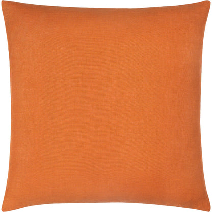 Linen Solid Pillow - 19229 by Livabliss in null. Made from front: 100% linen, back: 100% linen in a modern style.