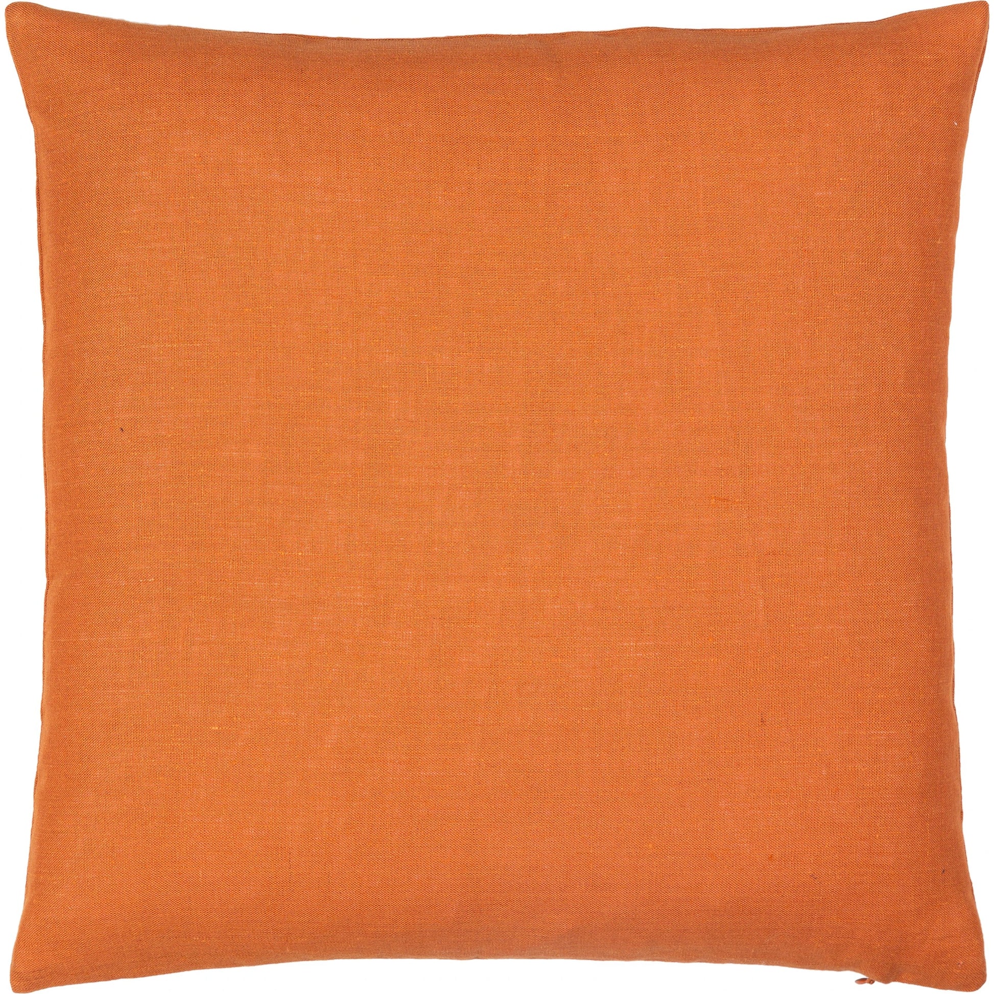 Linen Solid Pillow - 19229 by Livabliss in null. Made from front: 100% linen, back: 100% linen in a modern style.