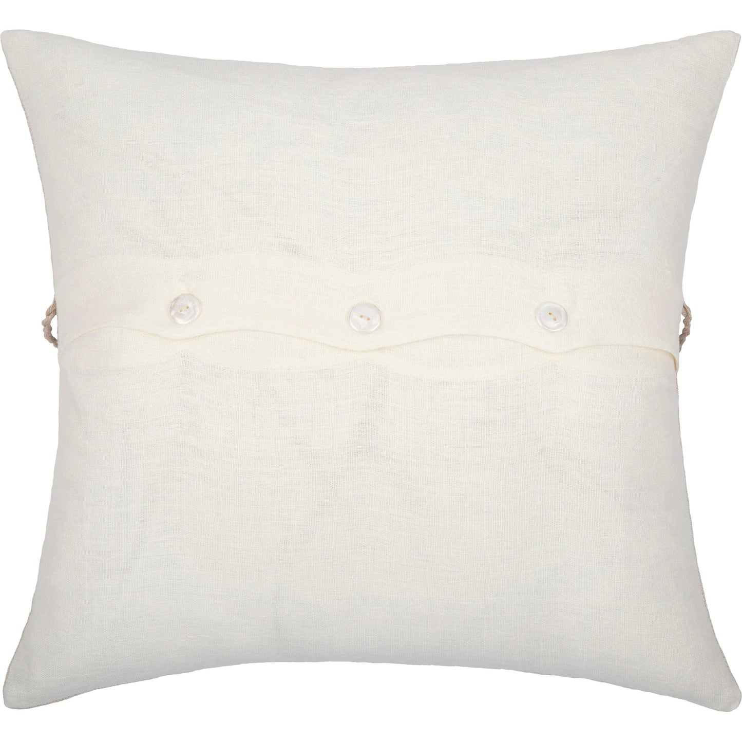 003 SI-1885273,SI-1885274,SI-1885275,SI-1885276,SI-1885277,SI-1885278 | Additional Silo | Linen Stripe Embellished Pillow - 13701 by Surya in light beige, black, oatmeal. Made from 100% linen in a eclectic & global style.