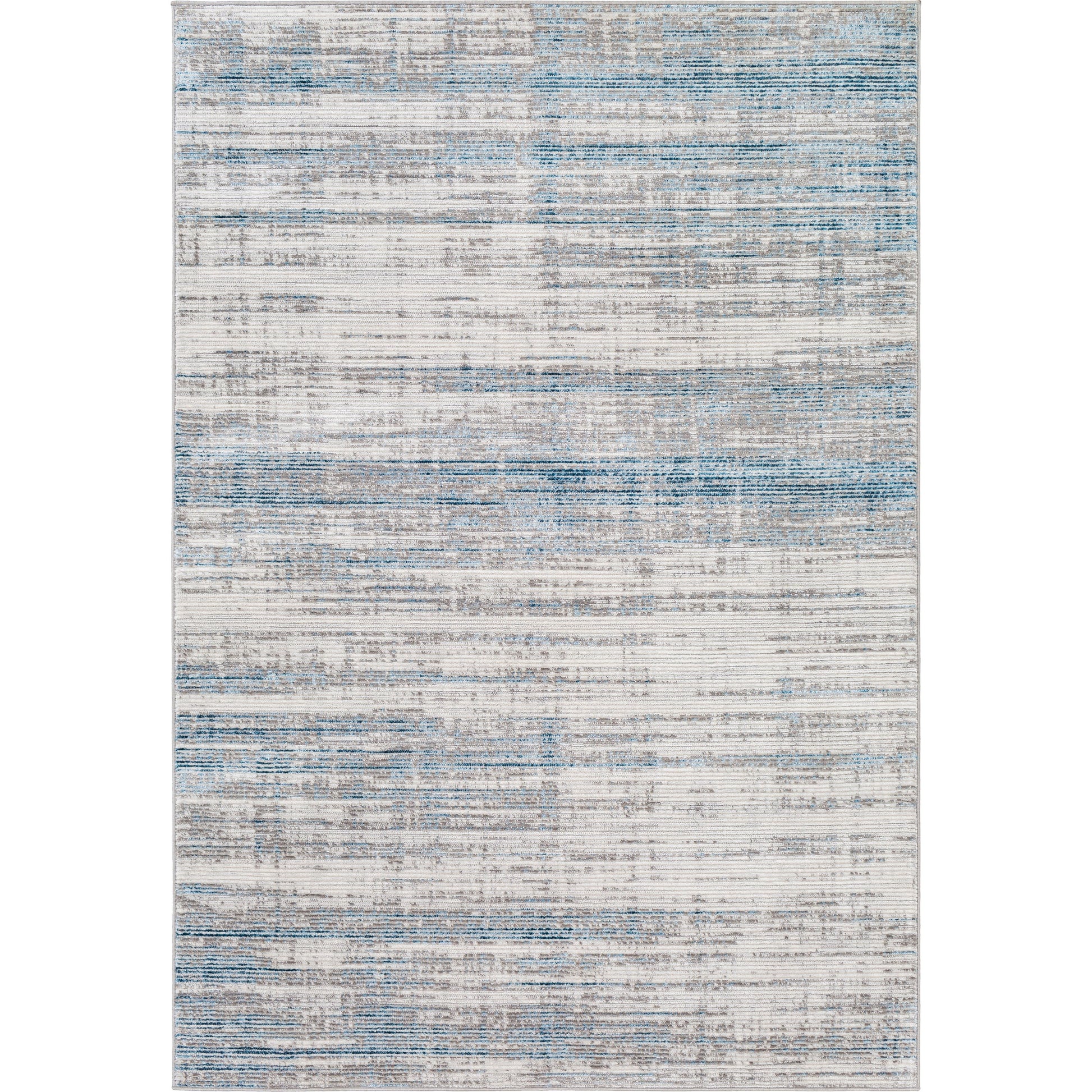 Lustro Area Rug by Livabliss in camel, cream, light beige, medium gray, gray, black. Made from 50% polyester, 50% polypropylene in a modern style.