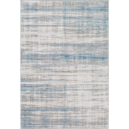 Lustro Area Rug by Livabliss in camel, cream, light beige, medium gray, gray, black. Made from 50% polyester, 50% polypropylene in a modern style.