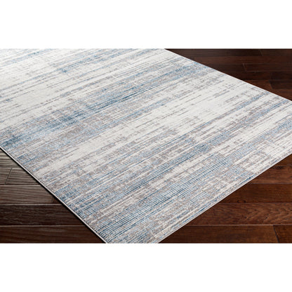 Lustro Area Rug by Livabliss in camel, cream, light beige, medium gray, gray, black. Made from 50% polyester, 50% polypropylene in a modern style.
