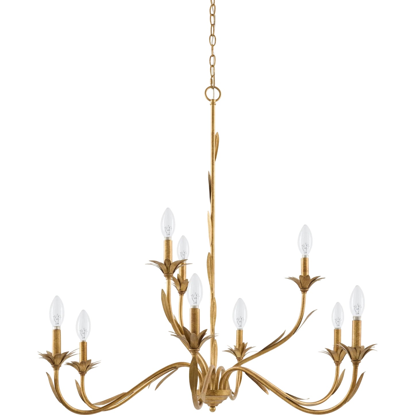 001 SI-2530652 | Primary Silo | Lustre Chandelier by Livabliss in gold and powder coated. Made from iron in a unique style.