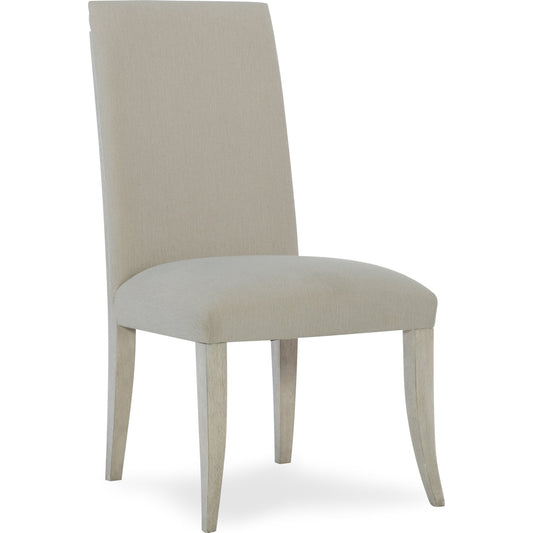 Elixir Side Chair (Set of 2) by Hooker Furniture in grey and greige. Made from fabric in a modern style.