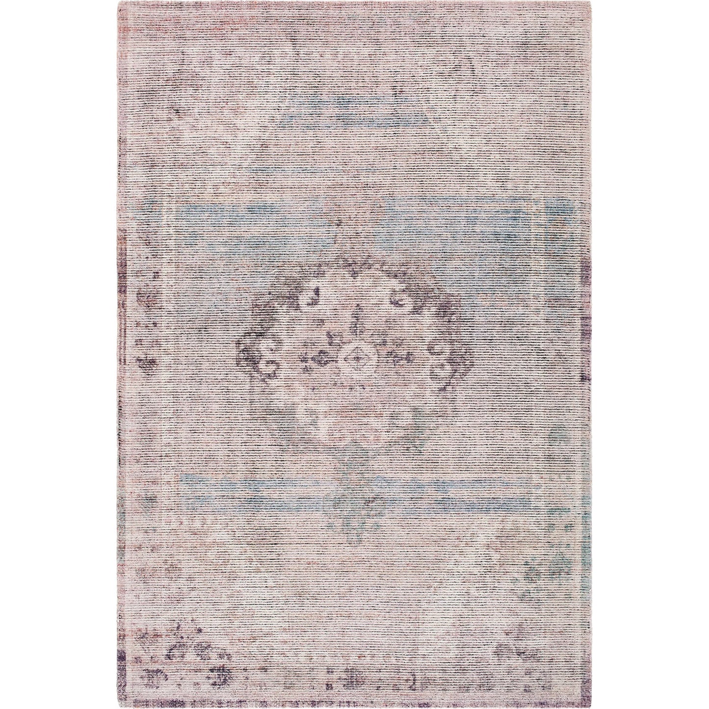 001 SI-2258253,SI-2258254,SI-2258255,SI-2258256,SI-2258257 | Primary Silo | Luton LTN-2300 Rug by Livabliss in mauve, dusty rose, sage, sky blue, taupe. Made from polyester in a unique style.