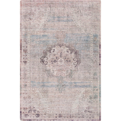 Luton LTN-2300 Rug by Livabliss in mauve, dusty rose, sage, sky blue, taupe. Made from polyester in a unique style.