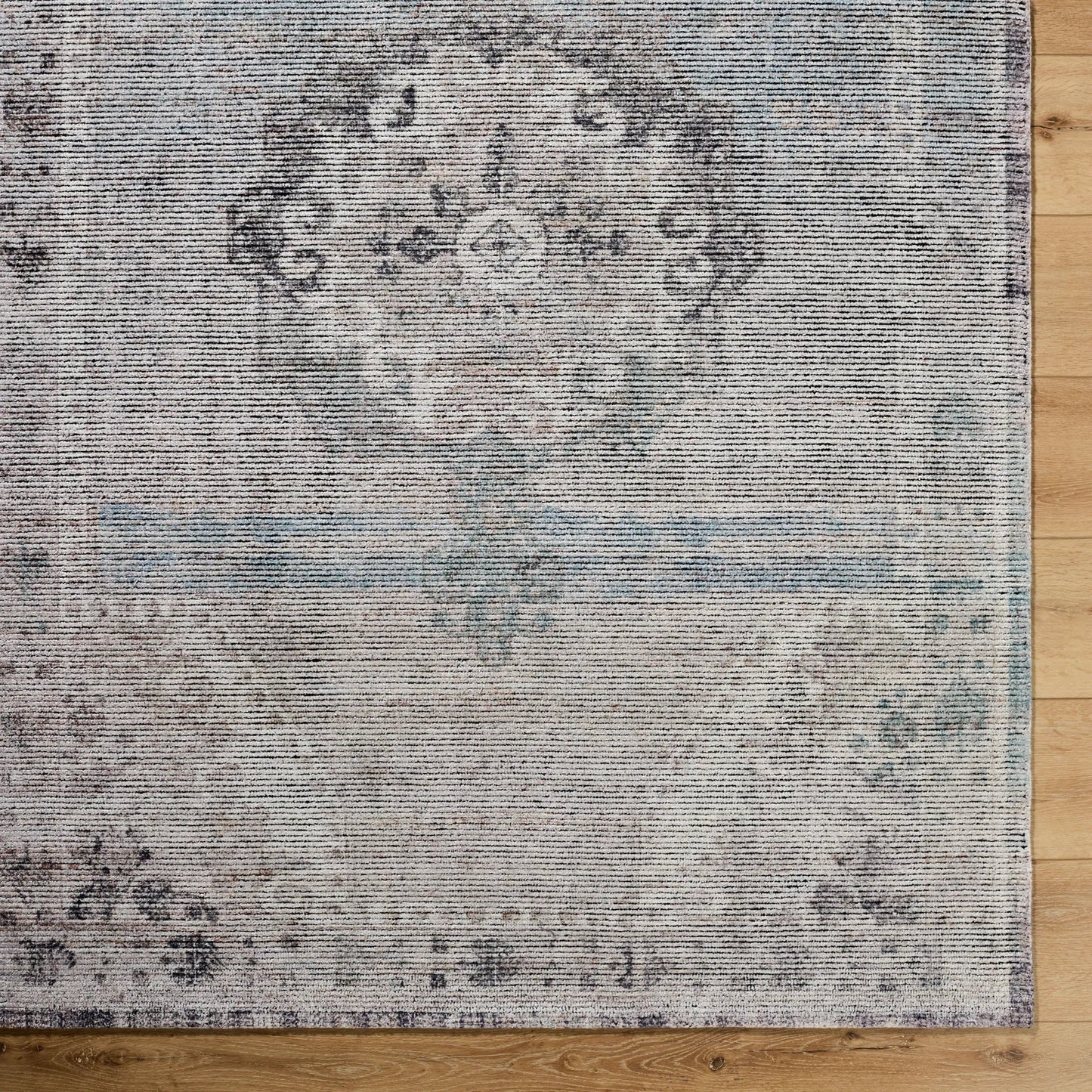 006 SI-2258253,SI-2258254,SI-2258255,SI-2258256,SI-2258257 | Closeup | Luton LTN-2300 Rug by Livabliss in mauve, dusty rose, sage, sky blue, taupe. Made from polyester in a unique style.