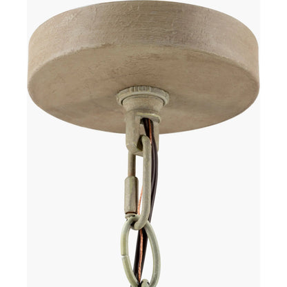 Malton Ceiling Light - 25305 by Surya in gray, gold, black and painted. Made from metal in a modern style.