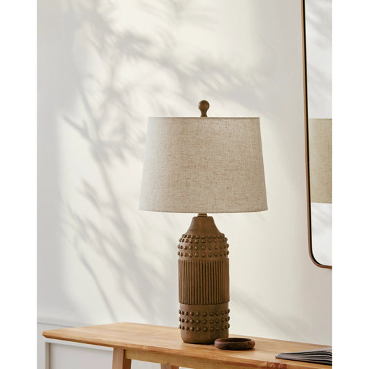 Lutton - 29767 by Surya in paintedpainted. Made from linen, polyester, metal in a rustic style.