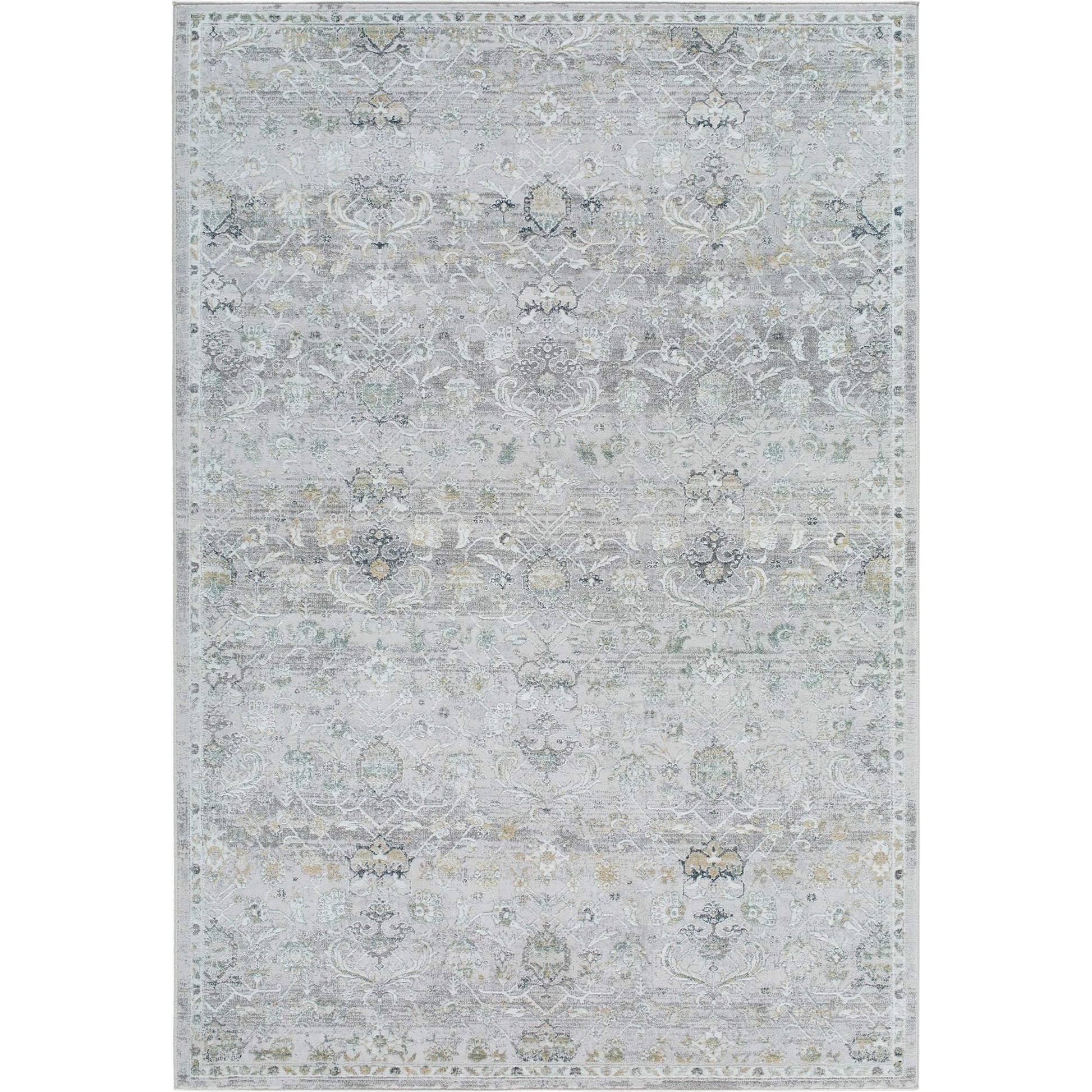 Lorenz LTZ-2301 Rug by Livabliss in light sage, light gray, gray, ivory, sage. Made from polypropylene, polyester in a unique style.