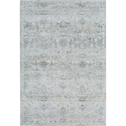 Lorenz LTZ-2301 Rug by Livabliss in light sage, light gray, gray, ivory, sage. Made from polypropylene, polyester in a unique style.