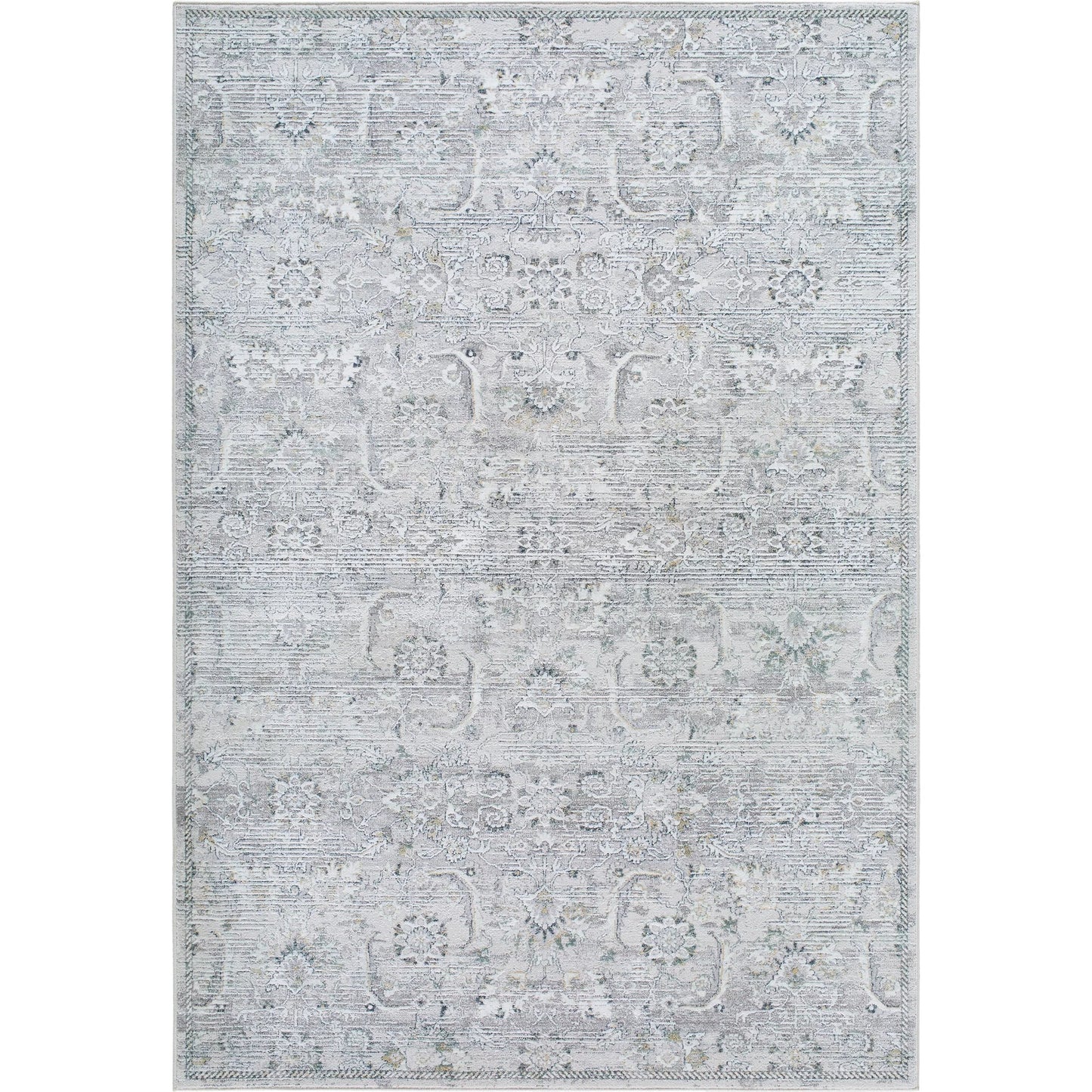 001 SI-2245994,SI-2245995,SI-2245996 | Primary Silo | Lorenz 557261 Rug by Livabliss in light sage, ivory, light gray, gray, sage. Made from polypropylene, polyester in a unique style.