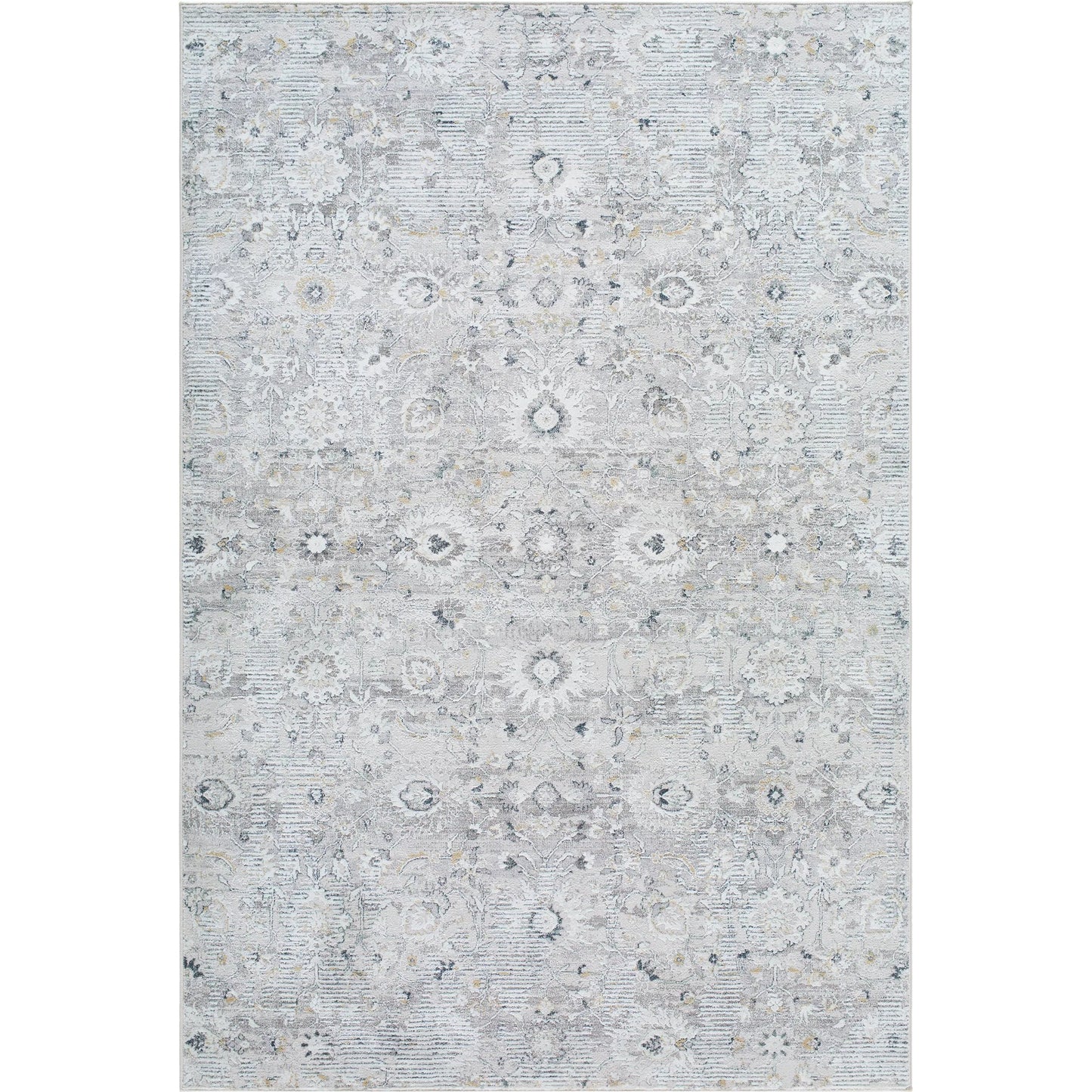 001 SI-2245997,SI-2245998,SI-2245999 | Primary Silo | Lorenz 557266 Rug by Livabliss in light sage, ivory, light gray, gray, deep teal. Made from polypropylene, polyester in a unique style.