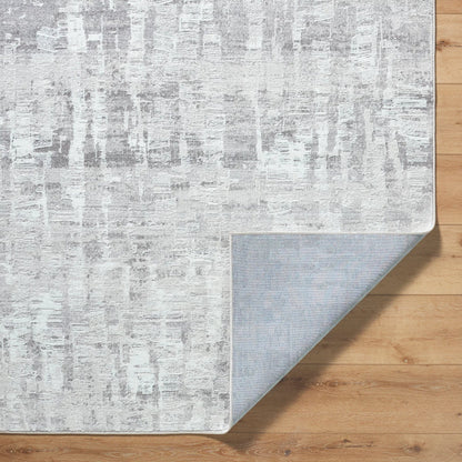 Lorenz 557271 Rug by Livabliss in light sage, ivory, light gray, gray. Made from polypropylene, polyester in a unique style.