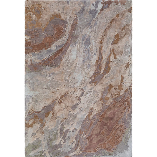 001 SI-2258836,SI-2258837,SI-2258838,SI-2258839,SI-2258840 | Primary Silo | Lukla LUA-2302 Rug by Surya in taupe, slate, rust, sandstone, olive. Made from wool, viscose in a unique style.