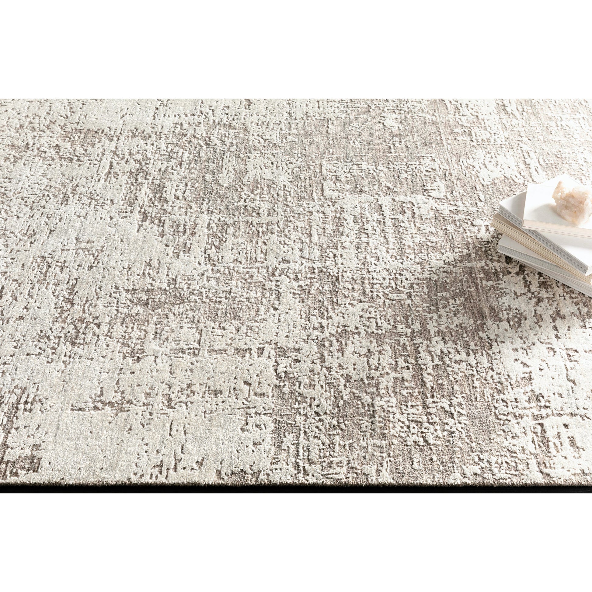 Lucknow Rug - 26921 by Surya. Made from 75% viscose, 25% wool in a unique style.