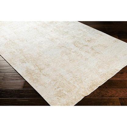 Lucknow Rug - 26923 by Surya in light beige, oatmeal. Made from 75% viscose, 25% wool in a unique style.