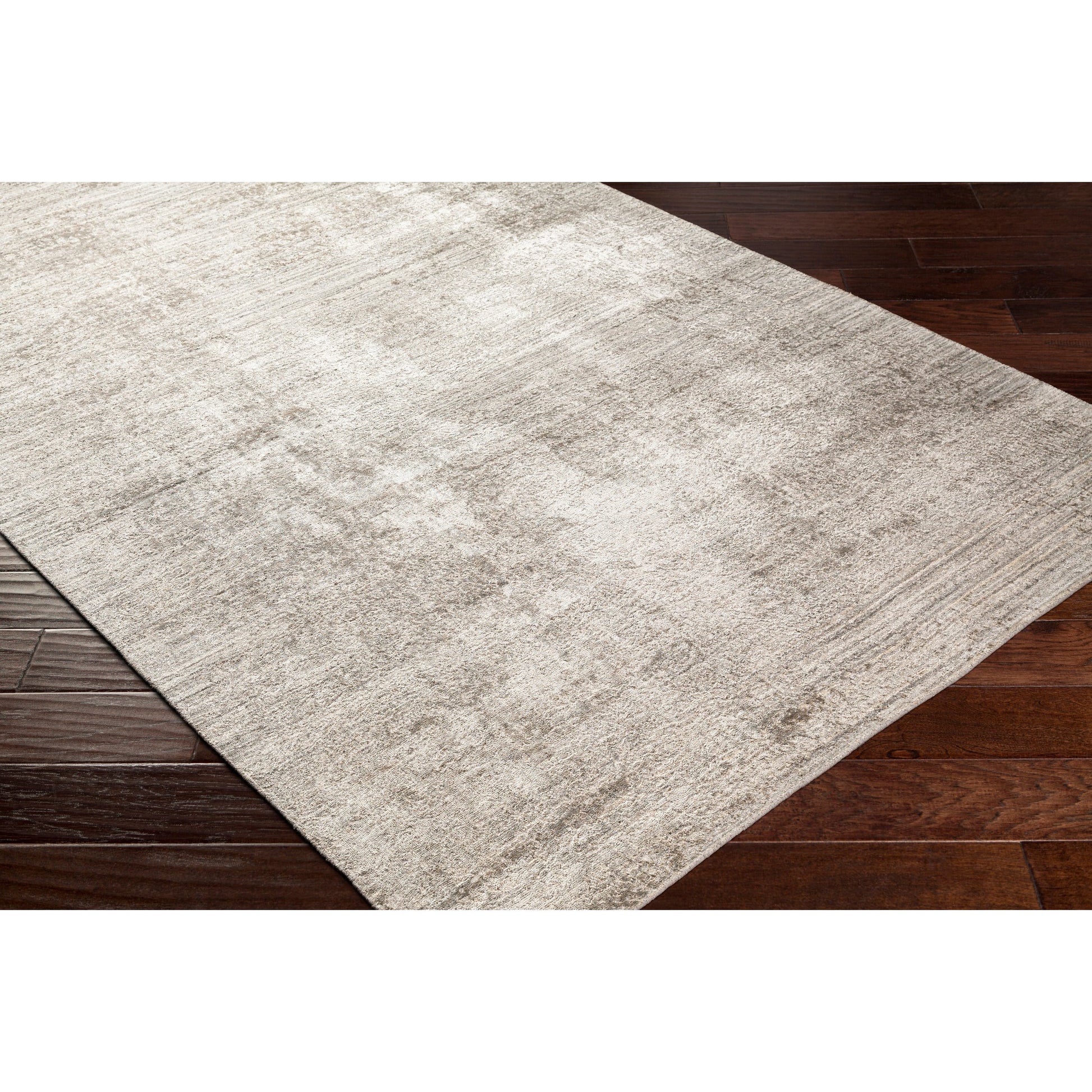 Lucknow Rug - 26924 by Surya in taupe, medium gray, charcoal. Made from 75% viscose, 25% wool in a unique style.