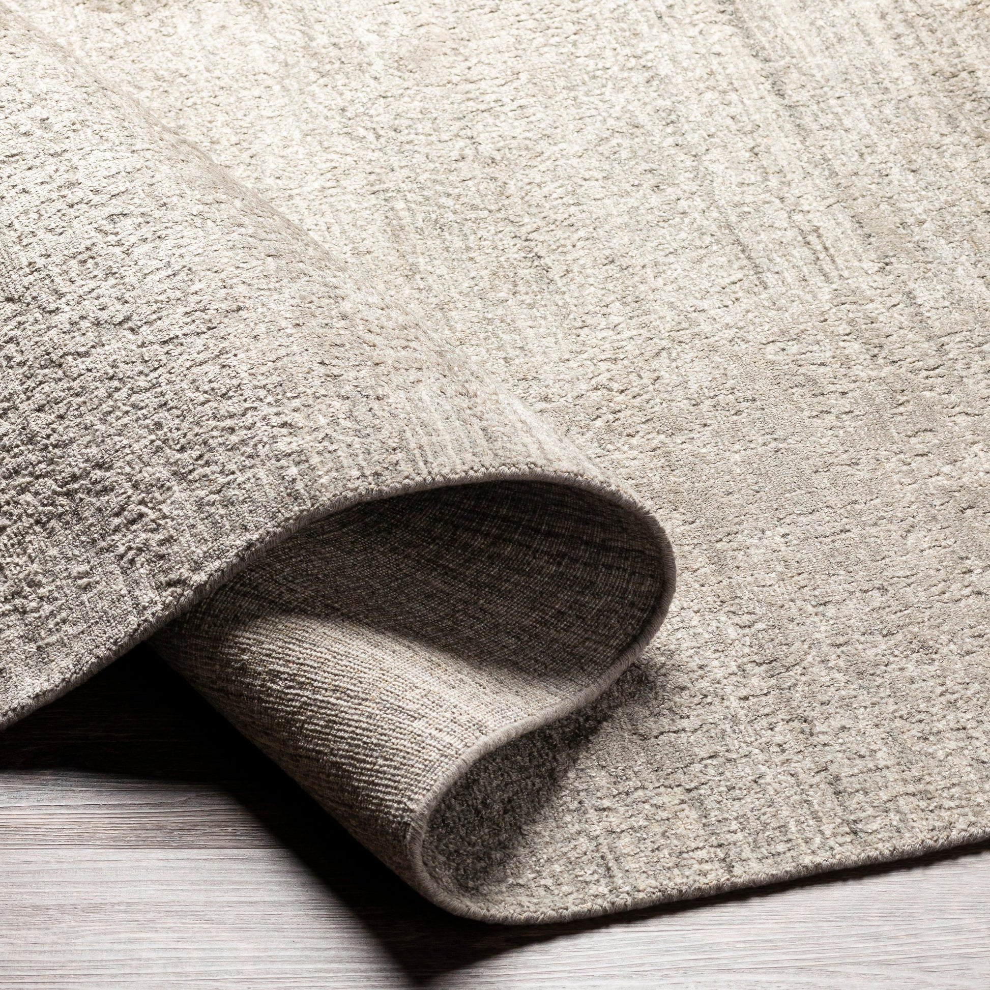 Lucknow Rug - 26924 by Surya in taupe, medium gray, charcoal. Made from 75% viscose, 25% wool in a unique style.