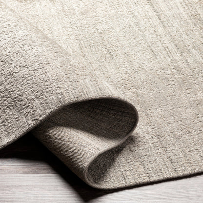 Lucknow Rug - 26924 by Surya in taupe, medium gray, charcoal. Made from 75% viscose, 25% wool in a unique style.