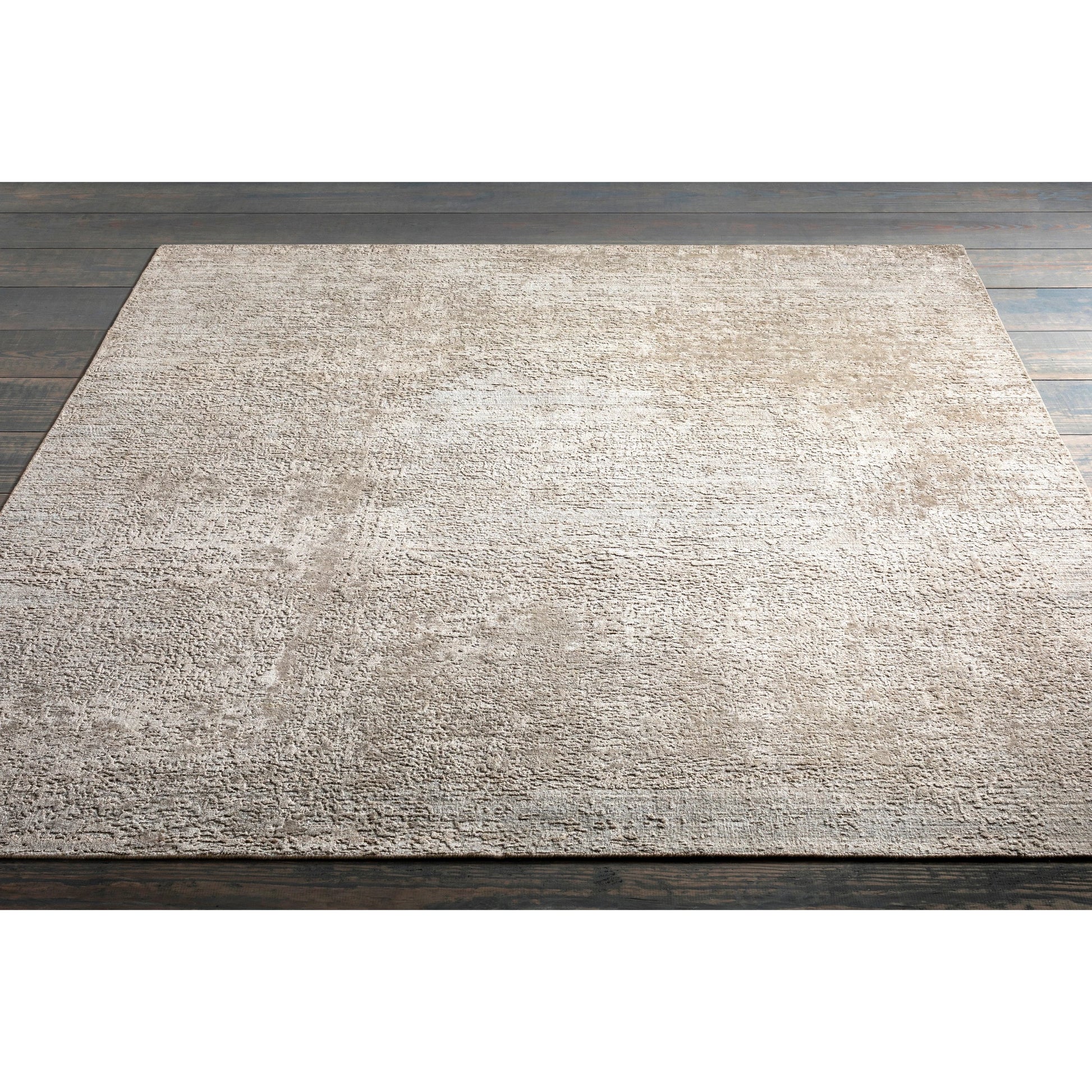 Lucknow Rug - 26924 by Surya in taupe, medium gray, charcoal. Made from 75% viscose, 25% wool in a unique style.