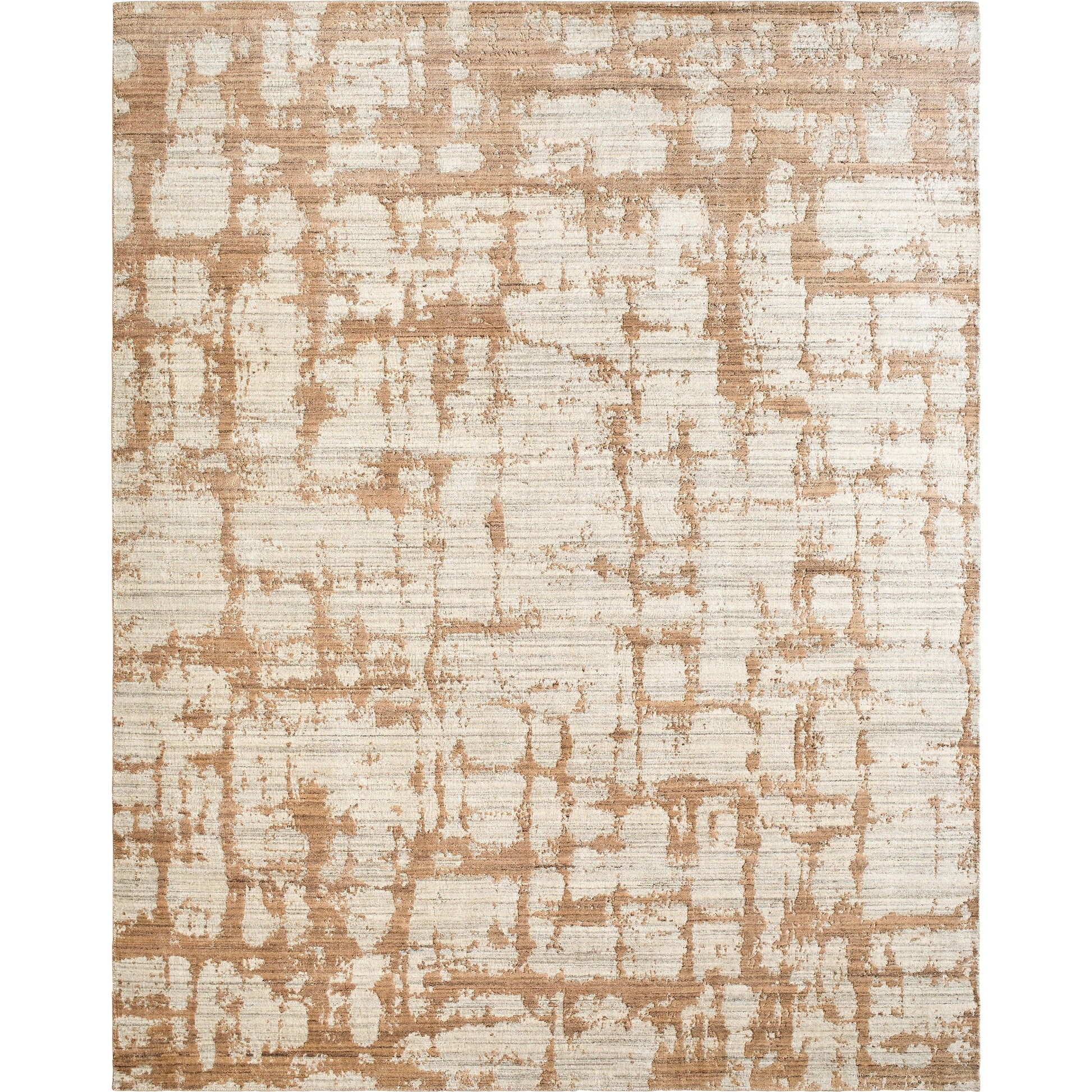 Lucknow Rug - 496537 by Surya in beige, sandstone, cream. Made from face: 80% viscose, 20% wool, warp: 100% cotton in a unique style.