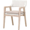 White Rattan, Natural Gray Mahogany