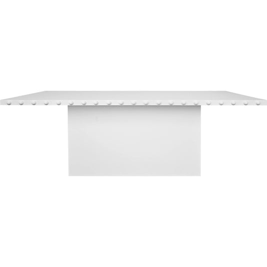 Lucian Dining Table by Worlds Away. Made from unique in a unique style.
