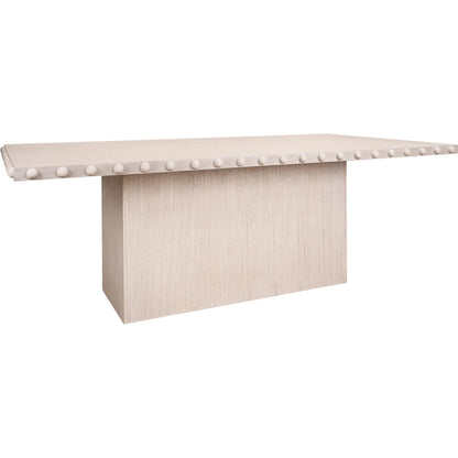 Lucian Dining Table by Worlds Away. Made from unique in a unique style.
