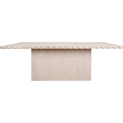 Lucian Dining Table by Worlds Away. Made from unique in a unique style.