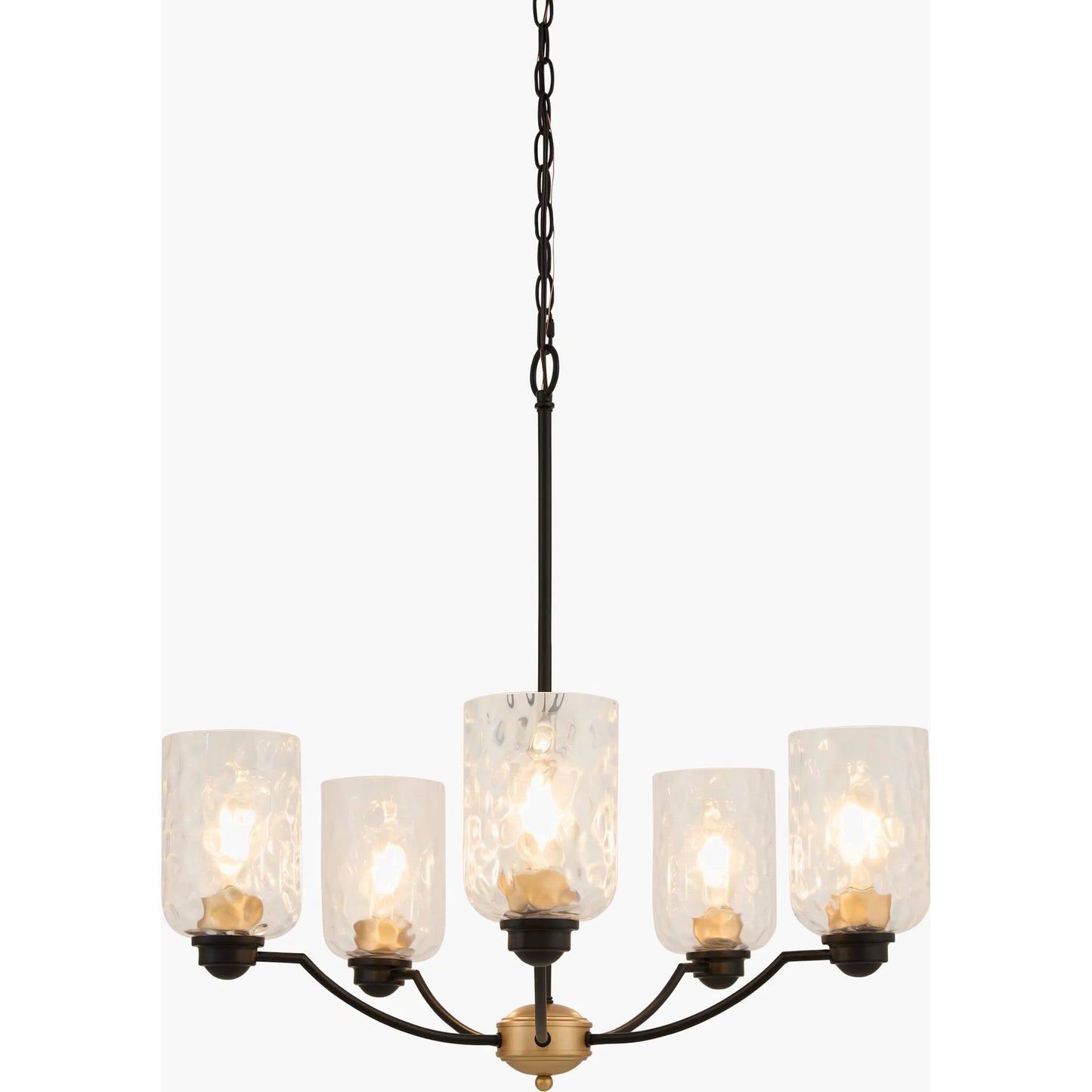 002 SI-2528730 | Additional Silo | Lugo Chandelier by Livabliss in clear, black and sand, black, painted. Made from iron, glass in a unique style.