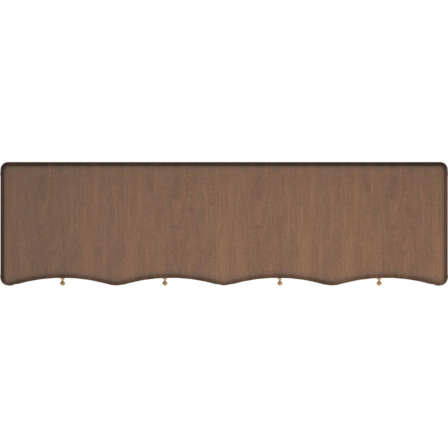 004 SI-2514178 | Additional Silo | Harbor Sofa Table by A.R.T. Furniture in deep woods. Made from rubber wood solid, prima vera quarter cut, light figure veneer in a traditional style.