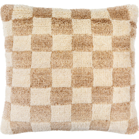 Lukas Pillow - 481439 by Surya. Made from front: 80% wool, 20% cotton, back: 100% cotton in a modern style.