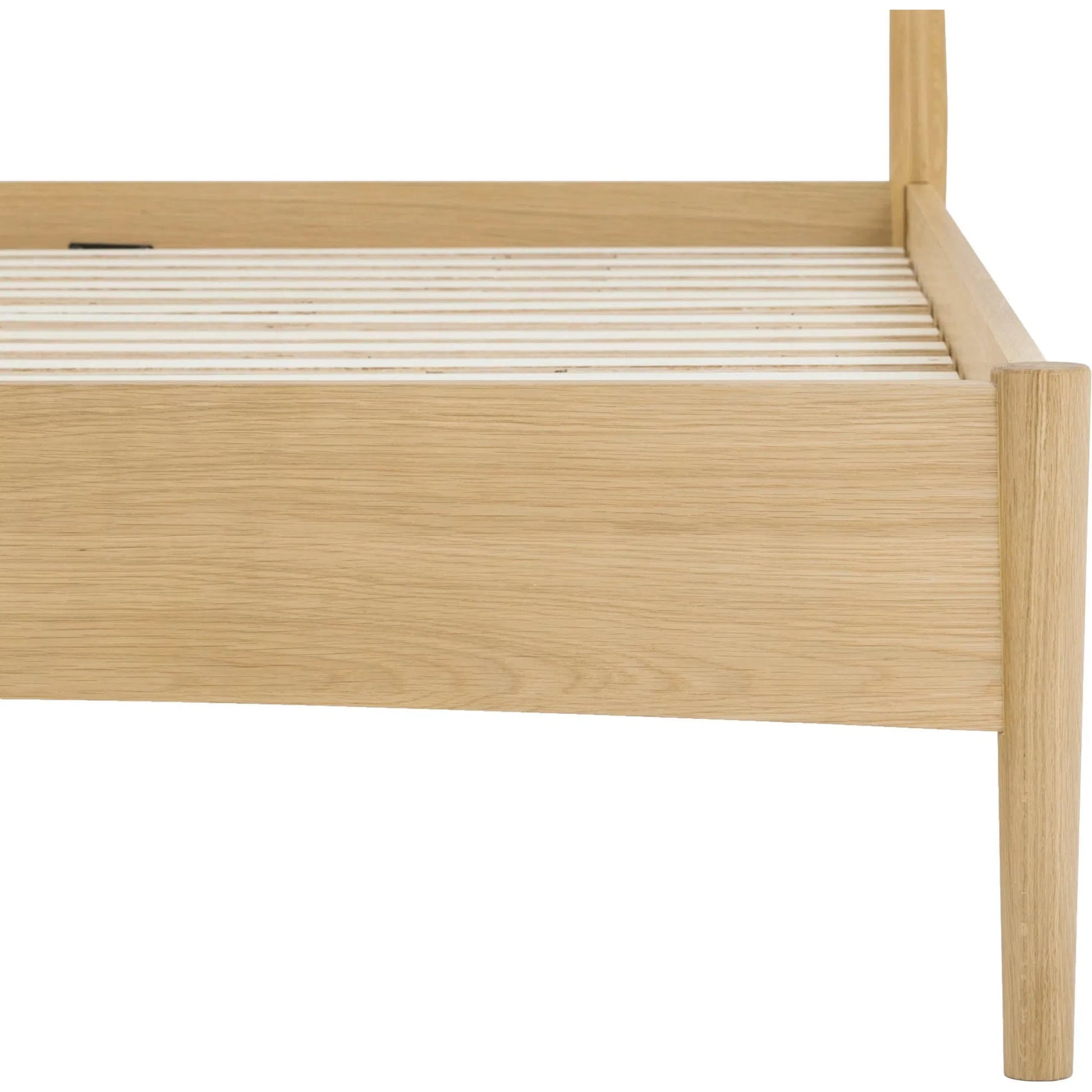 Lumina Queen Bed by LH Imports in beige and natural. Made from oak wood legs, 100% natural paper rope, mdf oak veneer in a transitional style.