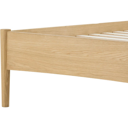 Lumina Queen Bed by LH Imports in beige and natural. Made from oak wood legs, 100% natural paper rope, mdf oak veneer in a transitional style.