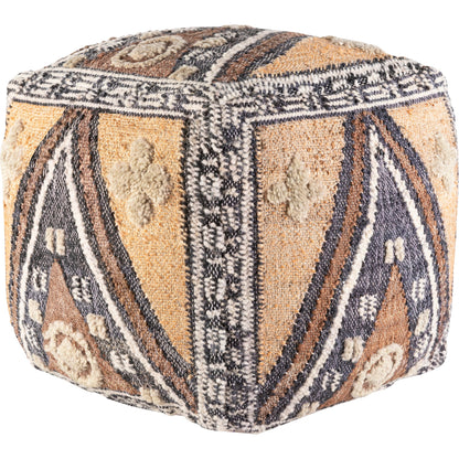 Luanda - 32109 by Surya in black, light beige. Made from 70% jute, 20% wool, 10% cotton, 100% polybeads, 100% cotton in a eclectic & global style.