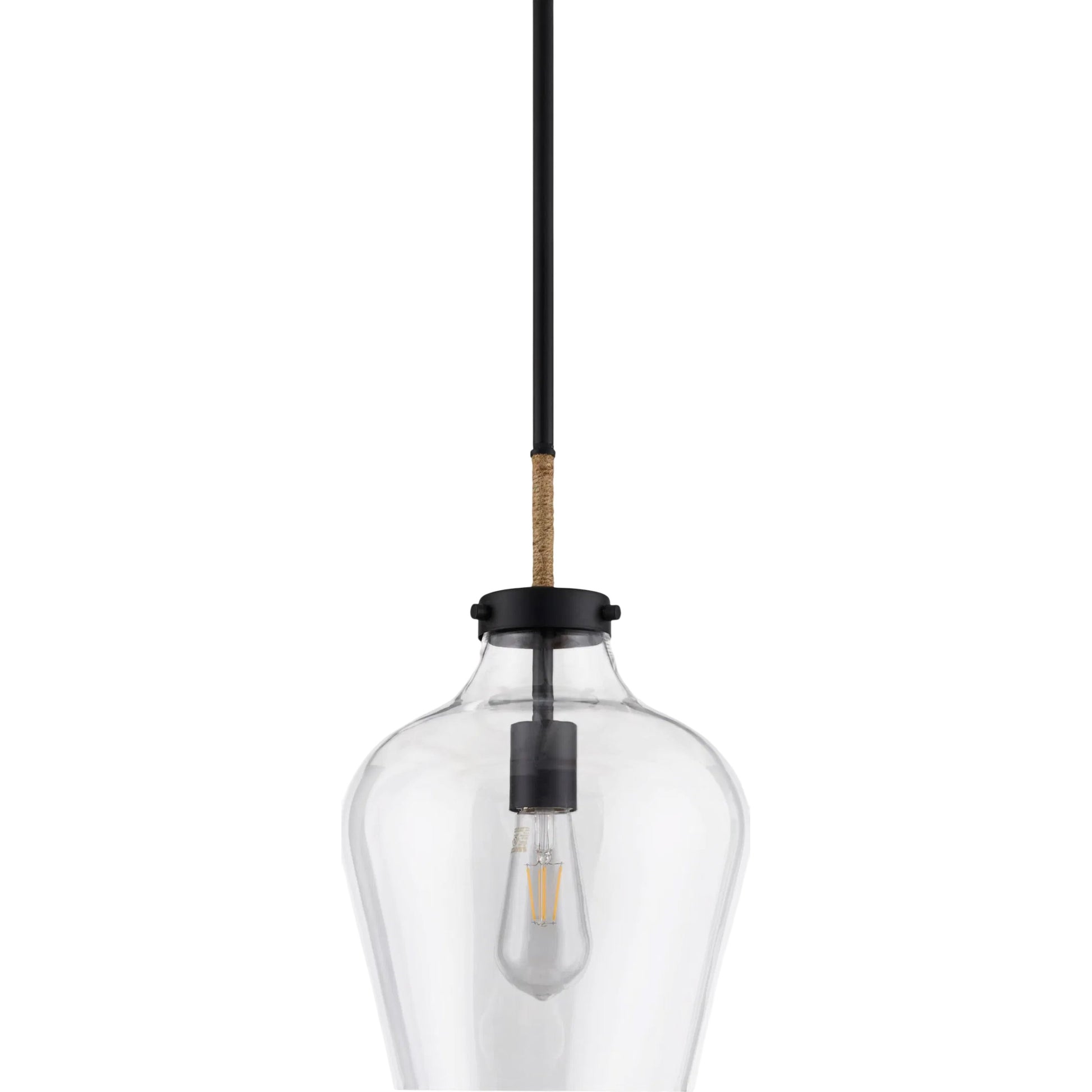 Lavaur Pendant by Livabliss in white, clear, black and powder coated. Made from iron, glass in a unique style.
