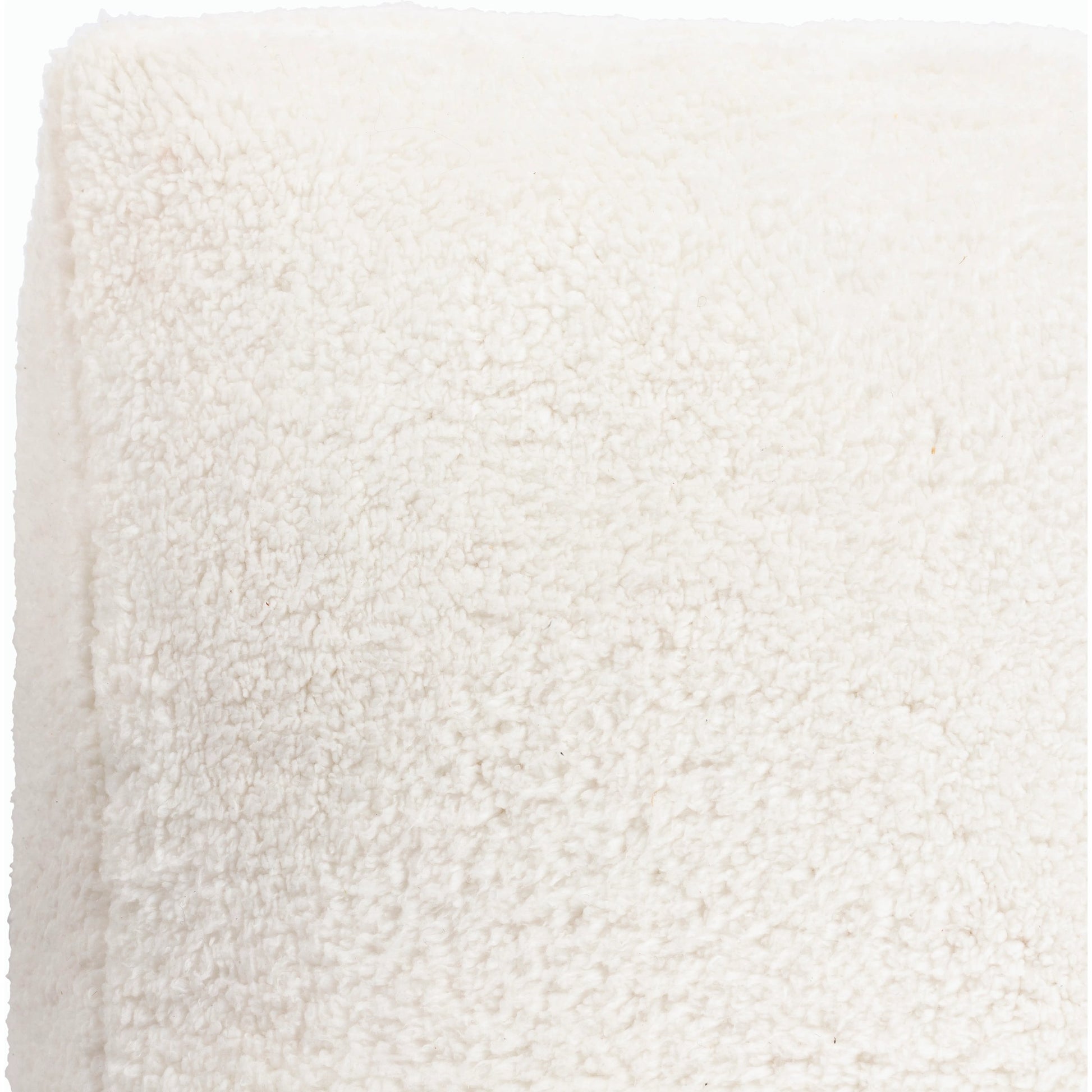 Luis Pillow - 32190 by Surya in cream. Made from front: 100% polyester, back: 100% cotton, fill: polyester, polyfill in a modern style.