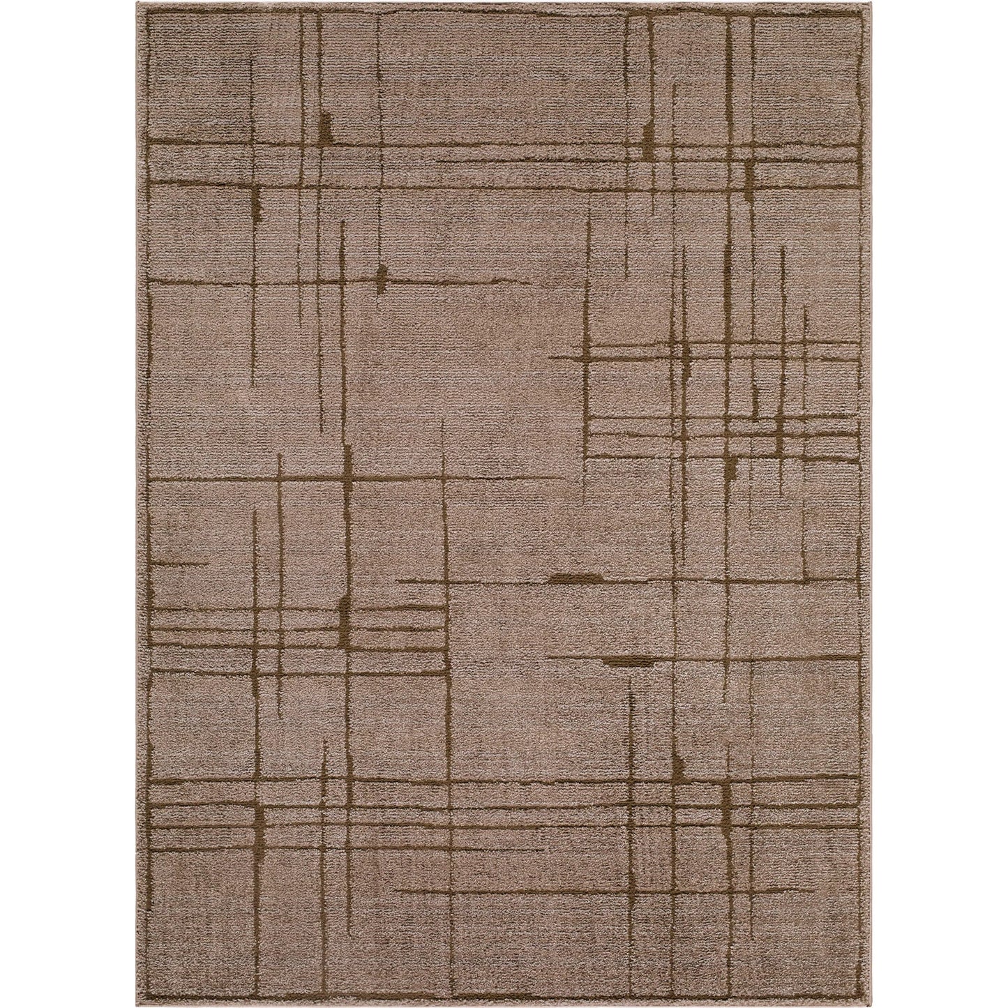 000 SI-2631261,SI-2631262,SI-2631263 | Primary Silo | La Luna LUU-2305 Rug by Livabliss in taupe, dark brown. Made from polypropylene, polyester in a unique style.