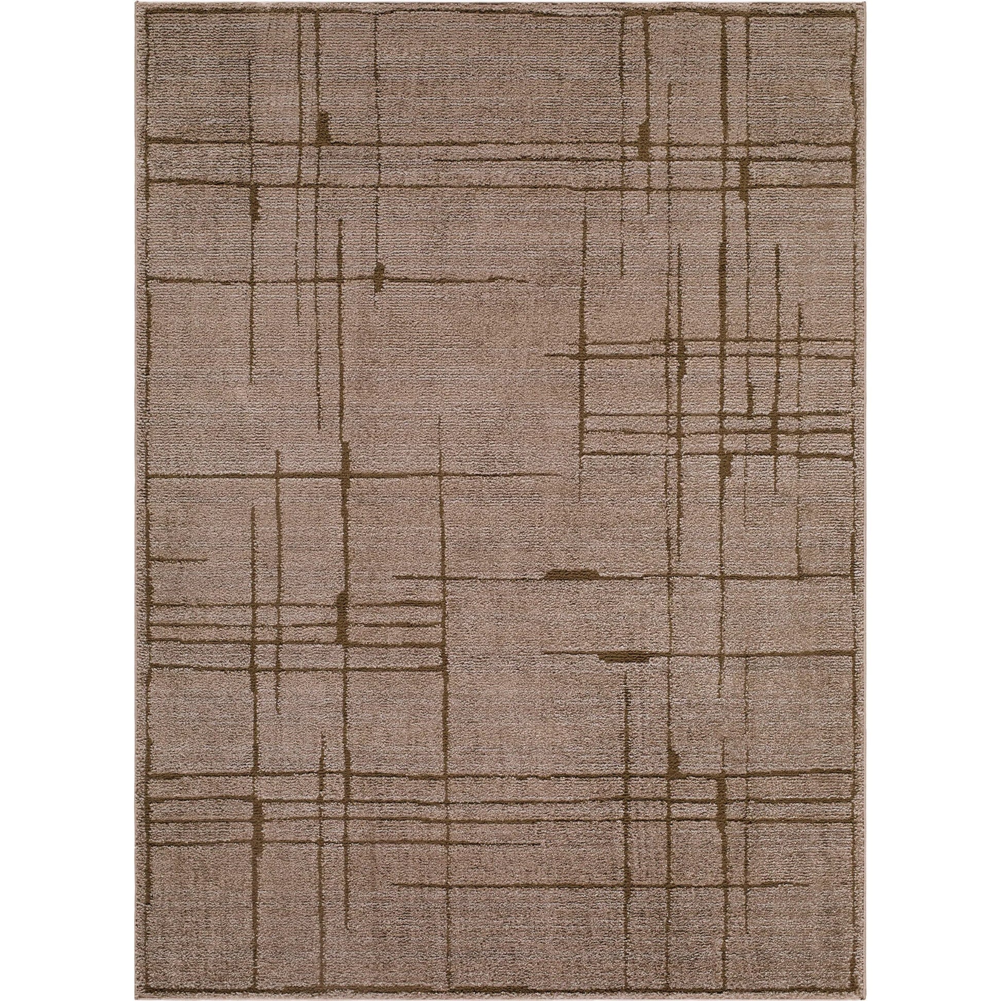 La Luna LUU-2305 Rug by Livabliss in taupe, dark brown. Made from polypropylene, polyester in a unique style.