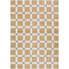 Tan, Off, White, Light Gray, Olive / 5'3" x 7'
