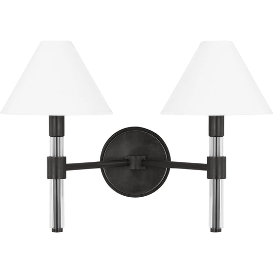 Robert 2-Light Vanity by Visual Comfort & Co.. Made from steel in a unique style.