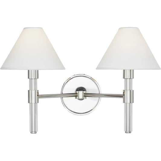 Robert 2-Light Vanity by Visual Comfort & Co.. Made from steel in a unique style.
