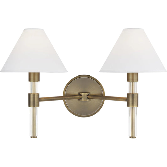 Robert 2-Light Vanity by Visual Comfort & Co.. Made from steel in a unique style.
