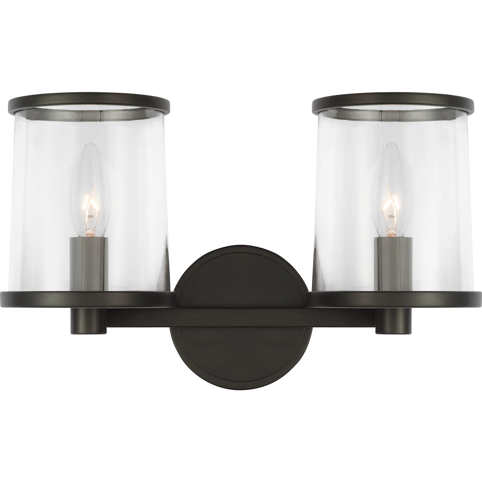 Reynolds Medium Vanity by Visual Comfort & Co.. Made from steel in a cottage & farmhouse style.