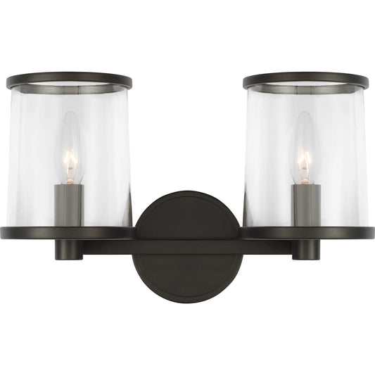 Reynolds Medium Vanity by Visual Comfort & Co.. Made from steel in a unique style.