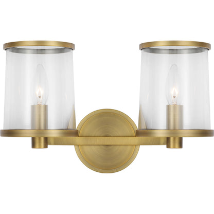 Reynolds Medium Vanity by Visual Comfort & Co.. Made from steel in a cottage & farmhouse style.