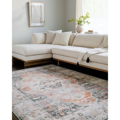 Lavable Rug - 499182 by Livabliss in light grey, warm grey, sterling grey, pewter. Made from face: 100% polyester in a unique style.